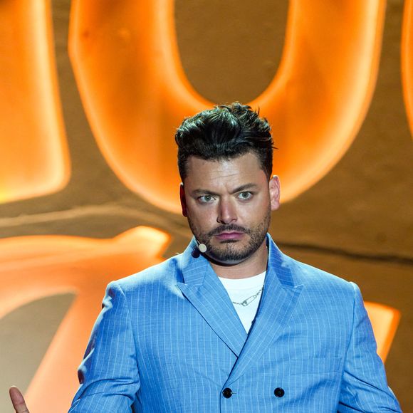 Exclusif - Kev Adams - Jour 2 - Enregistrement de l'émission "L'humour à la plage" pour le 1er festival de Juan les Pins à la pinède Gould le 5 juillet 2024.