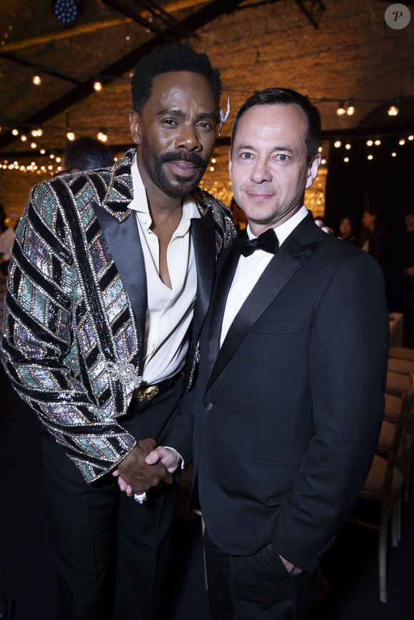 Des figures masculines comme Colman Domingo, interprète de Joe Jackson dans le biopic "Michael", Sebastian Stan ou encore Alex Lutz étaient également présents.

Colman Domingo et Laurent Claquin - Soirée "Kering Women in Motion Awards" à la Place de la Castre lors du 79ème Festival International du Film de Cannes. Le 17 mai 2026.

© Olivier Borde / Bestimage
