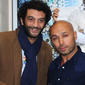Ramzy Bedia et Eric Judor assistent à la première de 'Mohamed Dubois' à l'Opéra Gaumont à Paris, France, le 16 avril 2013. Photo by Aurore Marechal/ABACAPRESS.COM