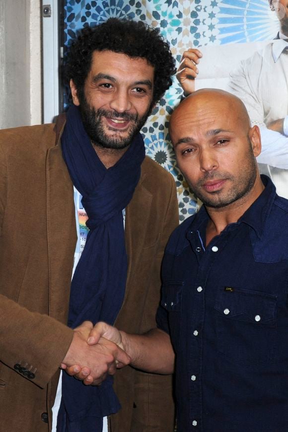 Ramzy Bedia et Eric Judor assistent à la première de 'Mohamed Dubois' à l'Opéra Gaumont à Paris, France, le 16 avril 2013. Photo by Aurore Marechal/ABACAPRESS.COM