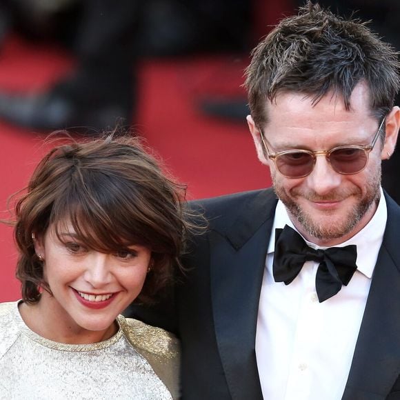 Emma de Caunes et son mari Jamie Hewlett - Montée des marches du film "Youth" lors du 68 ème Festival International du Film de Cannes, à Cannes le 20 mai 2015.