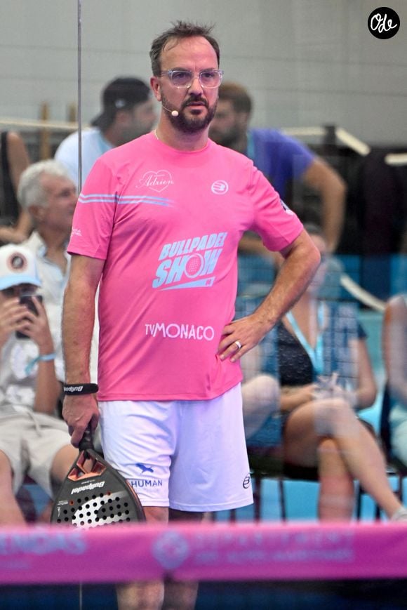 Jarry durant la 2eme édition du Bullpadel Show 06 dans la pinéde Gould d'Antibes de Juan les Pins, le 20 juin 2025. © Bruno Bebert/Bestimage