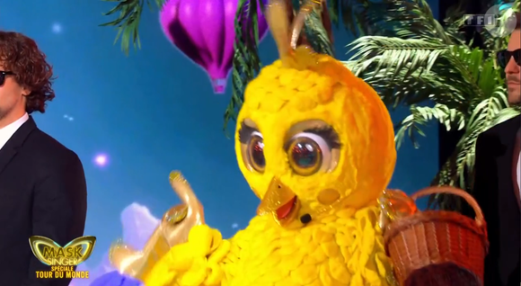 Le poussin dans Mask Singer 9, prime du 22 mai - capture d'écran TF1