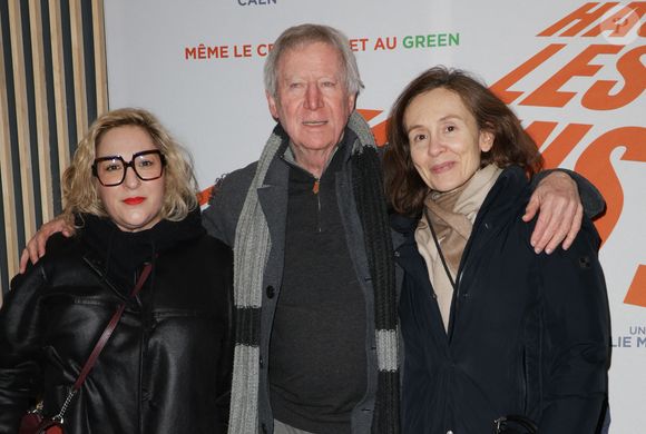 Marilou Berry, Régis Wargnier avec sa femme -Avant-première du film "Haut les mains" à l'UGC Danton à Paris le 11 février 2025. © Coadic Guirec/Bestimage