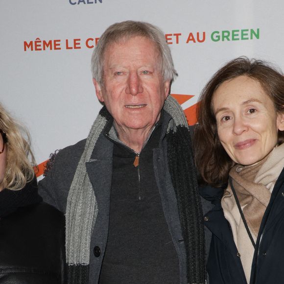 Marilou Berry, Régis Wargnier avec sa femme -Avant-première du film "Haut les mains" à l'UGC Danton à Paris le 11 février 2025. © Coadic Guirec/Bestimage