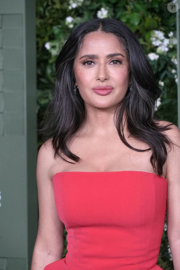 Salma Hayek, aux Wall Street Journal 2024 Innovators Awards, à New York, le 29 octobre 2024.  Zuma Press / Bestimage