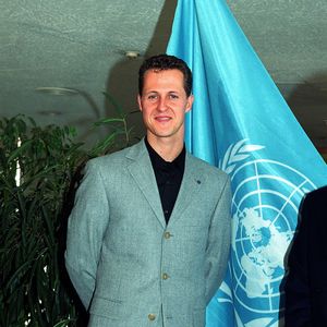 Archives - Michael Schumacher à l'Unesco. BORDE-GIRY / BESTIMAGE
