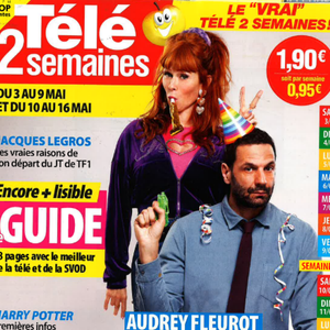 Télé Deux Semaines, Audrey Fleurot et Mehdi Nebbou.