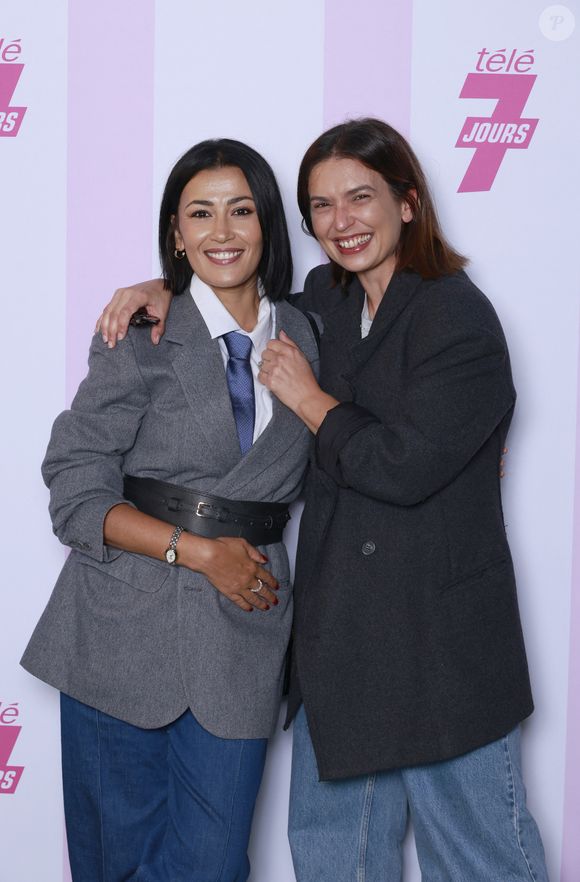 Karima CHARNI et Lucie BERNARDONI à la soirée Télé 7 jours Chez Francette à Paris, jeudi 4 septembre 2025. - Soirée Télé 7 jours Chez Francette à Paris le 4 septembre 2025.
© Christophe Aubert via Bestimage
