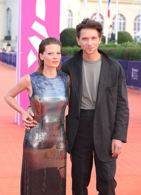 Mélanie Thierry et Raphaël Haroche lors de la 49ème édition du festival du cinéma américain de Deauville le 7 septembre 2023. © Denis Guignebourg / Bestimage