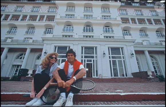 Dominique Desseigne et Diane Barrière, à Deauville en 1993. © AGENCE / BESTIMAGE