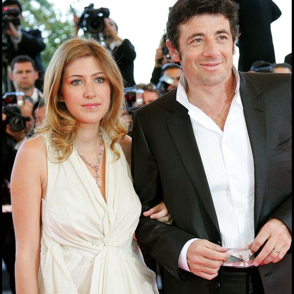 Patrick Bruel et Amanda Sthers durant la 60ème édition du Festival de Cannes en 2007. 
© Guilaume Gaffiot / Bestimage