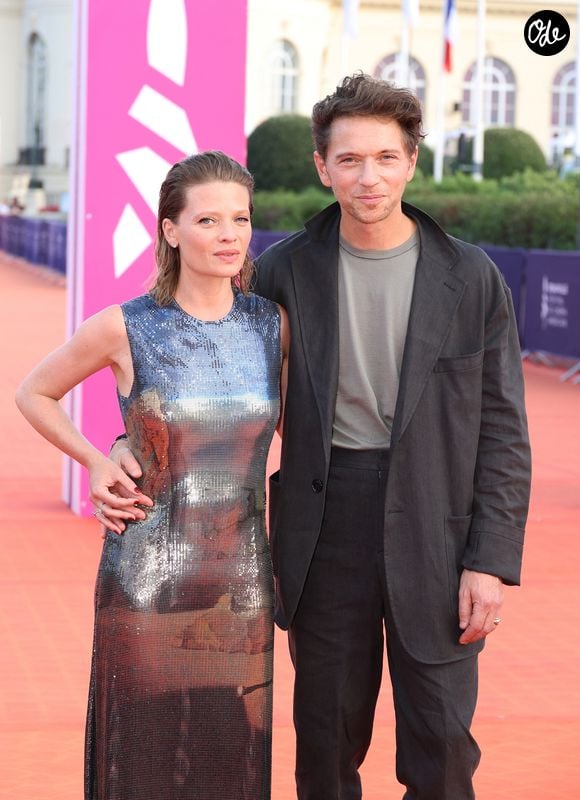 Mélanie Thierry et Raphaël Haroche lors de la 49ème édition du festival du cinéma américain de Deauville le 7 septembre 2023. © Denis Guignebourg / Bestimage