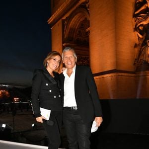 Exclusif - Les présentateurs Léa Salamé et Nagui - Backstage - Personnalités sur le plateau de l'émission "Paris 2024 : merci! La grande soirée événement" sur les Champs-Elysées à Paris, à l'occasion des Jeux Olympiques et Paralympiques Paris 2024, diffusée en direct sur France 2, le 14 septembre 2024
© Perusseau-Ramsamy / Bestimage