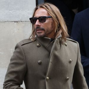 Bob Sinclar - Sorties des Obsèques de Constance de la Fontaine en l'église Notre-Dame-de-Grâce-de-Passy à Paris le 12 mai 2026. © Coadic Guirec - Julien Sarkissian / Bestimage