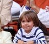 Sur une vidéo qui a fait le tour des réseaux sociaux, on peut voir le fils de Rafael Nadal très à l’aise entre toutes ces légendes
Rafael Junior - Hommage à Rafael Nadal lors des internationaux de France de tennis à Roland Garros le 25 mai 2025.
© Dominique Jacovides / Cyril Moreau / Bestimage