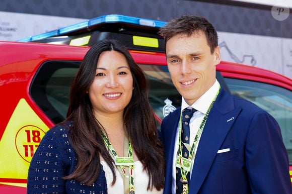 Louis et Marie Ducruet lors du Grand Prix de Formule 1 (F1) de Monaco, le 26 mai 2024. © Claudia Albuquerque/Bestimage