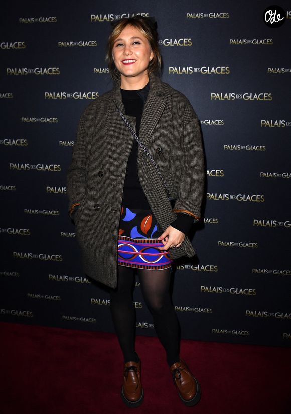Bérengère Krief lors de l'inauguration du théâtre du Palais des Glaces à Paris après des travaux de rénovation le 13 mars 2023. © Veeren / Bestimage
