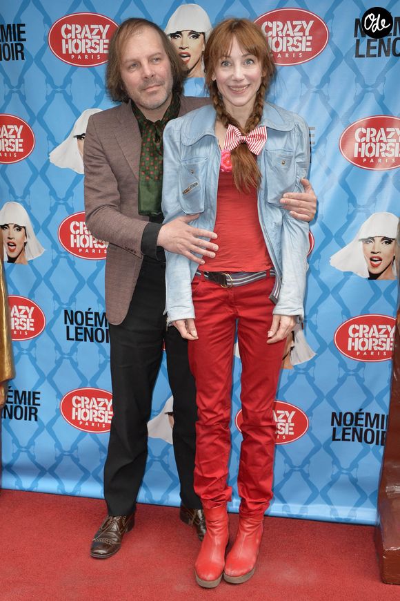 Philippe Katerine et Julie Depardieu à la générale du nouveau show du Crazy Horse avec Noémie Lenoir à Paris, le 2 juin 2013.

© Agence / Bestimage