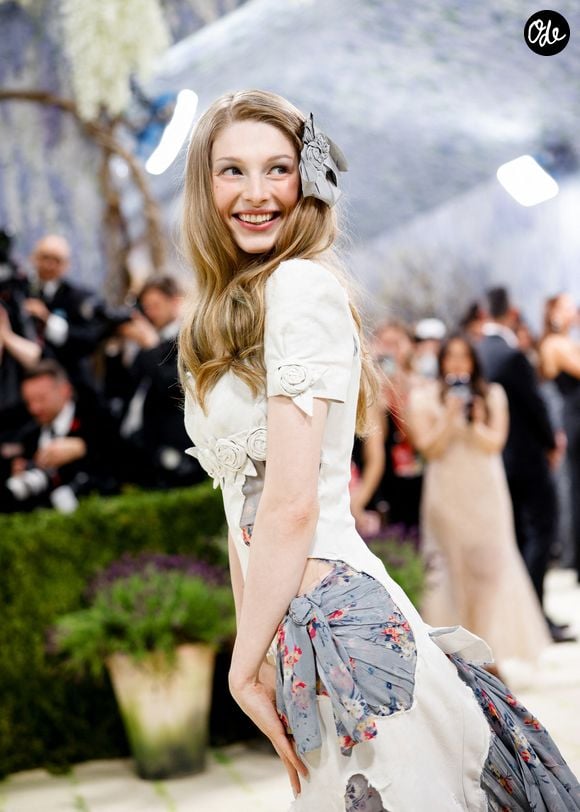 Hunter Schafer au Met Gala 2026 à New York.

© Bestimage