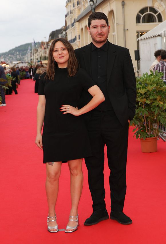Laura Felpin et Mourad Winter - Cérémonie de clôture de la 39ème édition du festival du film romantique de Cabourg le 14 juin 2025. © Guirec Coadic / Bestimage