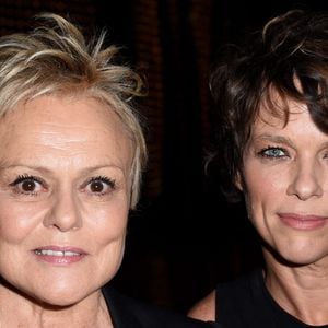 Muriel Robin, Anne Le Nen lors de 24eme Ceremonie Lauriers De L'Audiovisuel, au Theatre Marigny, Paris, France. le 11 Fevrier 2019. Photo par Alain Apaydin/ABACAPRESS.COM