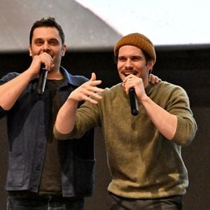 Pio Marmaï et François Civil lors de la première du film "Les Trois Mousquetaires: d'Artagnan", réalisé par M.Bourboulon et produit par D.Rassam, au cinéma au Pathé gare du Sud à Nice, France, le 1er avril 2023.

© Bruno Bebert/Bestimage