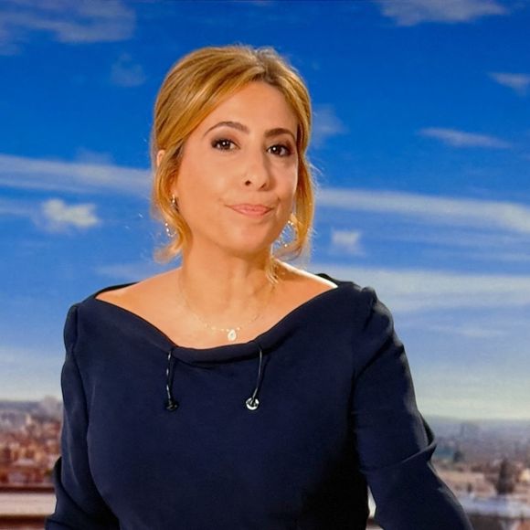 Captures d'écran - Léa Salamé présente son premier journal de 20 heures sur France 2  le 1er septembre 2025. 

© Alain Guizard / Bestimage