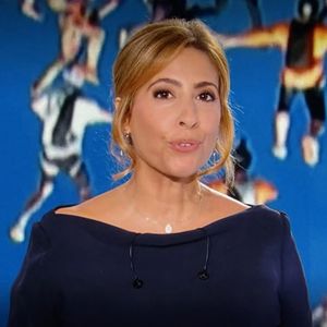 Captures d'écran - Léa Salamé présente son premier journal de 20 heures sur France 2 le 1er septembre 2025.
© Alain Guizard / Bestimage