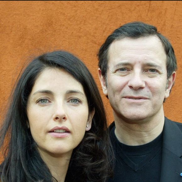 Cristiana Reali et Francis Huster lors du tournoi de tennis de Roland-Garros.

AGENCE / BESTIMAGE