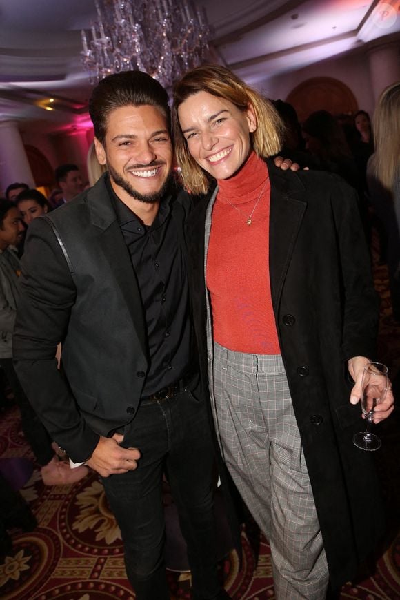 Rayane Bensetti et Fauve Hautot lors de 'Le Grand Diner' a l'Hotel Marriott Paris Champs-Elysées, a Paris, France le 22 Janvier 2020. Photo by Jerome Domine/ABACAPRESS.COM
