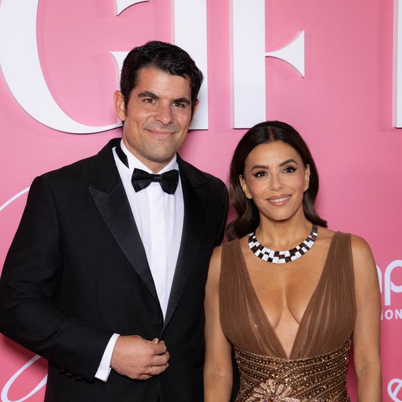Eva Longoria et Jaime Monge assistent au premier Gala Global Gift sponsorisé par « APM Monaco » organisé à Monaco, dans la Salle Empire de l'Hôtel de Paris.© Olivier Huitel/Pool/Bestimage