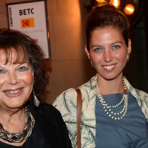 Claudia Cardinale et sa fille Claudia Squitieri - Vernissage de l'exposition "Sergio Leone" à la cinémathèque de Paris le 8 octobre 2018. © Veeren/Bestimage