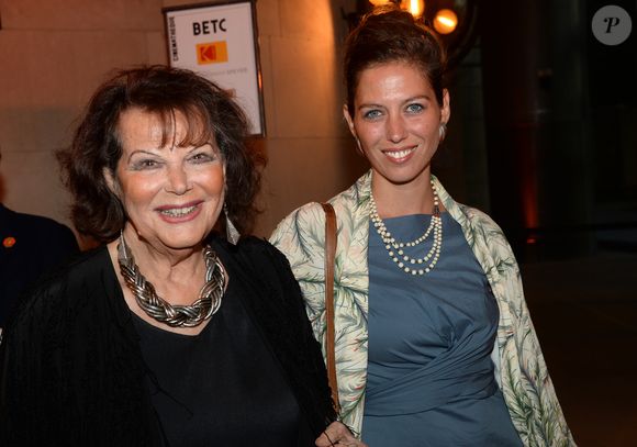 Claudia Cardinale et sa fille Claudia Squitieri - Vernissage de l'exposition "Sergio Leone" à la cinémathèque de Paris le 8 octobre 2018. © Veeren/Bestimage