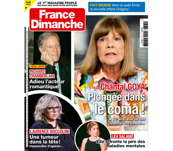 Couverture de France dimanche, édition du 4 avril 2025
