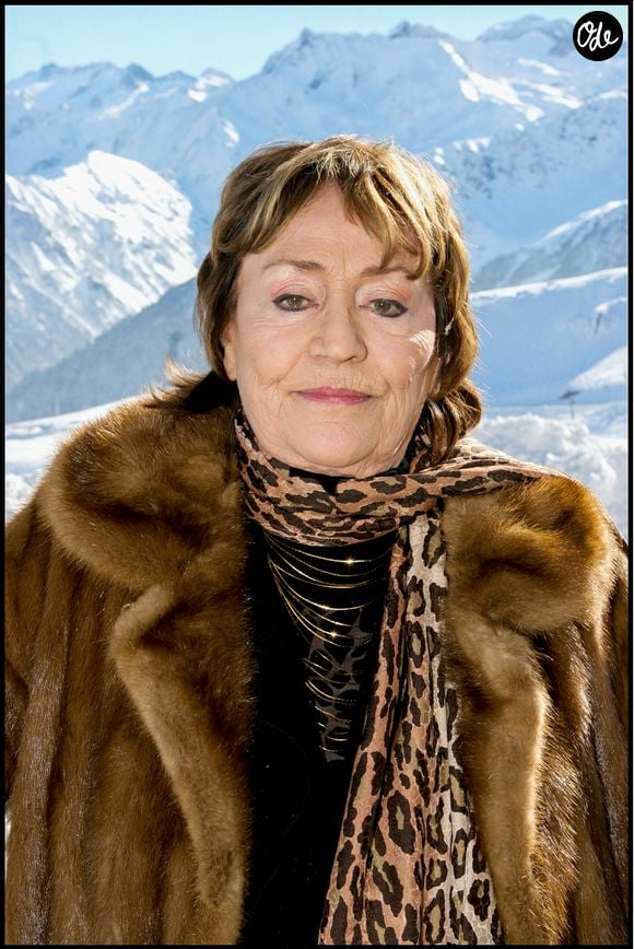 Annie Girardot au festival du film de television de Luchon.
Guillaume Gaffiot/Bestimage