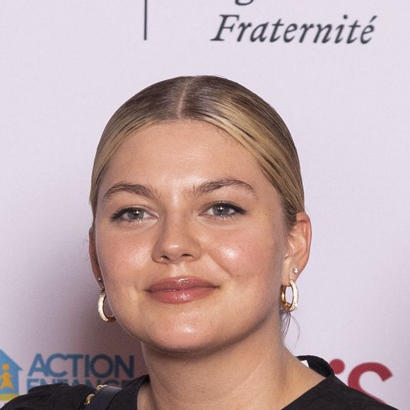 Louane - 6éme édition "Action Enfance fait son cinéma" au Grand Rex à Paris le 12 juin 2023. Depuis plus de 60 ans, la Fondation Action Enfance a pour mission d'accueillir, de protéger et d'éduquer des frères et sœurs en danger, de la petite enfance à la vie adulte, séparés de leurs parents sur décision du Juge des enfants. © Pierre Perusseau/Bestimage