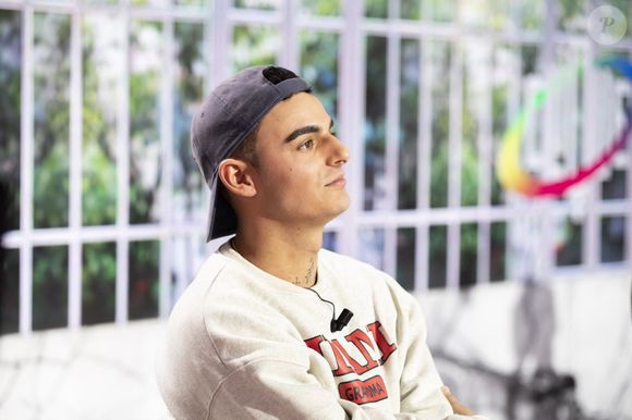 Exclusif - Diego Alary pendant l'enregistrement de l'émission Clique , présentée par Mouloud Achour et diffusée en clair le 21 Fevrier 2021 sur C+ - Paris le 19/02/2021 - © Jack Tribeca / Bestimage