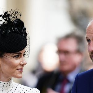 Le Prince et la Princesse de Galles assistent à un service d'action de grâce à l'Abbaye de Westminster à Londres à l'occasion du 80ème anniversaire du Jour de la Victoire en Europe. Jeudi 8 mai 2025. Photo by Jordan Pettitt/PA Wire/ABACAPRESS.COM