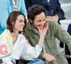 Vianney et sa femme ont fait le déplacement pour assister aux matchs du jour
Le chanteur Vianney et sa femme Catherine Robert en tribunes lors des Internationaux de France de Tennis de Roland Garros 2025, à Paris, France, le 6 juin 2025. © Jacovides-Moreau/Bestimage
