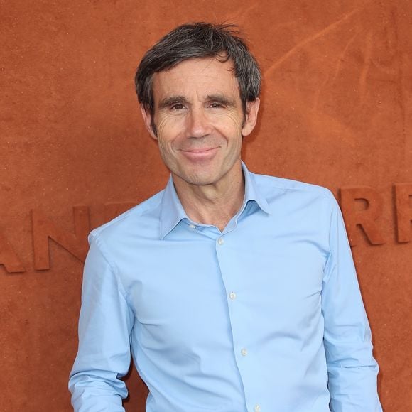 David Pujadas au village lors des internationaux de tennis de Roland Garros à Paris le 8 juin 2018.
© Cyril Moreau / Bestimage