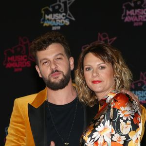 Claudio Capéo et sa compagne Aurélie Willgallis - 21ème édition des NRJ Music Awards au Palais des festivals à Cannes le 9 novembre 2019. © Dominique Jacovides/Bestimage