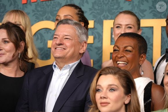 Ted Sarandos, le patron de Netflix, était présent à l'avant-première de la saison 3 de "La chronique des Bridgerton" en mai 2024 à New York

TED SARANDOS assiste à la première mondiale de la saison 3 de Bridgerton, à l’Alice Tully Hall, Lincoln Center, à New York, le 13 mai 2024