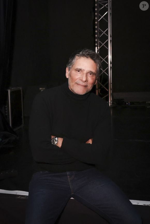 Exclusif - Pascal Elbé pendant l’enregistrement d’Olympiascope, à l’Olympia, présenté par B.Montiel et diffusée le 28 avril 2025 sur Olympia TV, à l’Olympia à Paris, France. © Jack Tribeca/Bestimage