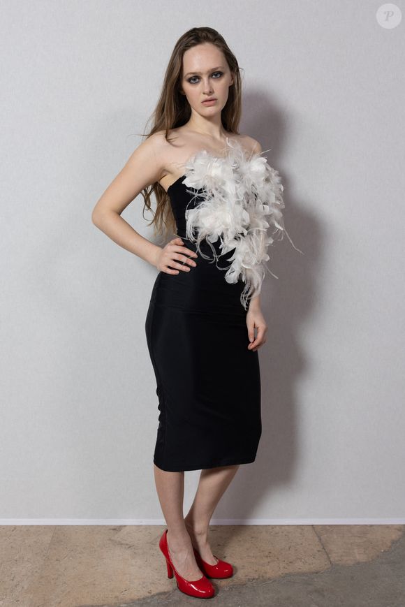Lily Taïeb au photocall du défilé Vaillant Collection Femme Prêt-à-Porter Automne/Hiver 2026-2027 lors de la Fashion Week de Paris (PFW) au palais de Tokyo, à Paris, France, le 6 mars 2026. © Julien Sarkissian/Bestimage