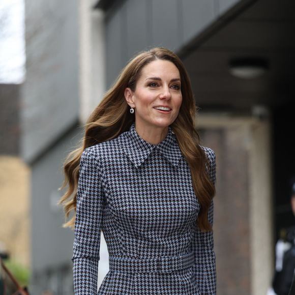 Catherine "Kate" Middleton, princesse de Galles lors d'une visite à l'organisation caritative pour la santé mentale des enfants dans le nord de Londres Photo par PA Photo/ Bestimage