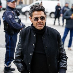 Jamel Debbouze - Arrivées à la cérémonie religieuse en hommage à Rolland Courbis dans l'église de la Madeleine à Paris, France, le 14 janvier 2026. © Jacovides-Moreau/Bestimage
