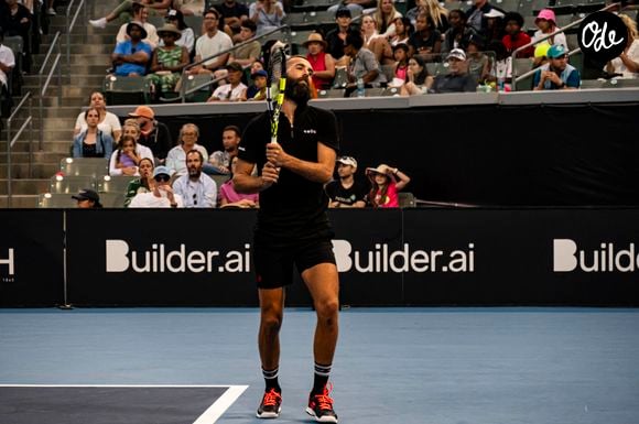 Benoit Paire - Tournoi UTS de Tennis - Los Angeles le 22 juillet 2023.