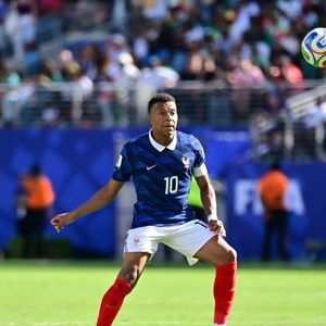 Kylian Mbappé (France), n° 10. East Rutherford, New York-New Jersey, stade du New Jersey, États-Unis d'Amérique. Football, Coupe du monde, France contre Sénégal le 16 juin 2026. © PsnewZ/Bestimage