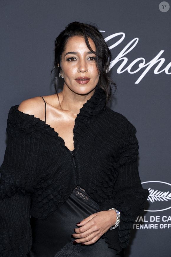 Son boléro vintage texturé a apporté une touche couture très remarquée à la silhouette.

Leila Bekhti assiste à la cérémonie du Trophée Chopard lors du 79ème Festival de Cannes à Cannes, France, le 15 mai 2026. Photo par SGPItalia/SPUS/ABACAPRESS.COM